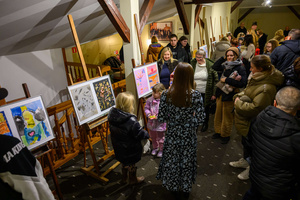 Wystawa semestralna Studio Art - Kropka, kreska, plama