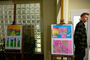 Wystawa semestralna Studio Art - Kropka, kreska, plama