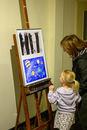 Wystawa semestralna Studio Art - Kropka, kreska, plama