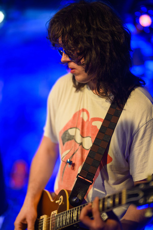 Koncert: The Bad Tales - Eryk Haba  - gitarzysta The Bad Tales podczas koncertu w Piwnicach TCK