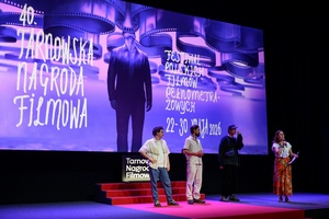 40. TNF: Dzień 8 (29.05.26) - Na scenie Marzenia reżyserzy Jakub Prysak („Bez reszty” ), Wojtek Węglarz („Bloodline”) i Paweł J.J. Modzelewski („O Świecenie!”) zapraszający widzów na projekcje swoich filmów krótkometrażowych