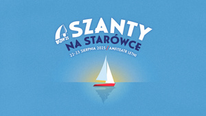 Plakat: Szanty na Starówce 2025